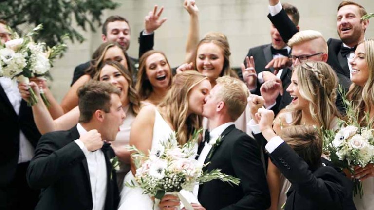 holland michigan wedding party